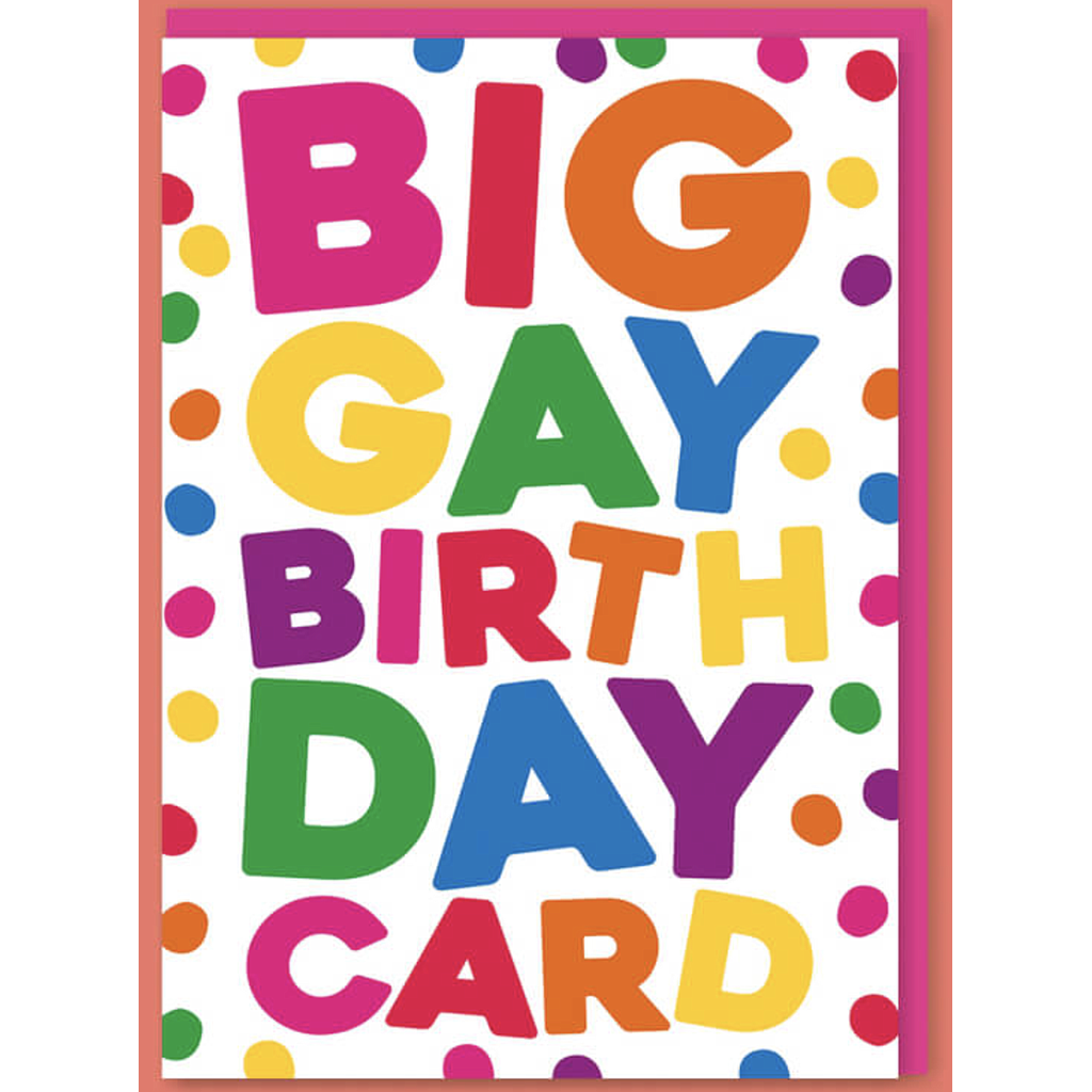 DM BIG GAY BIRTHDAY CARD | GAYT STORE